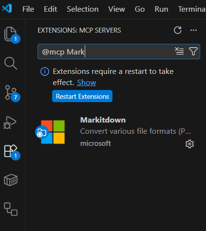 MCPインストール